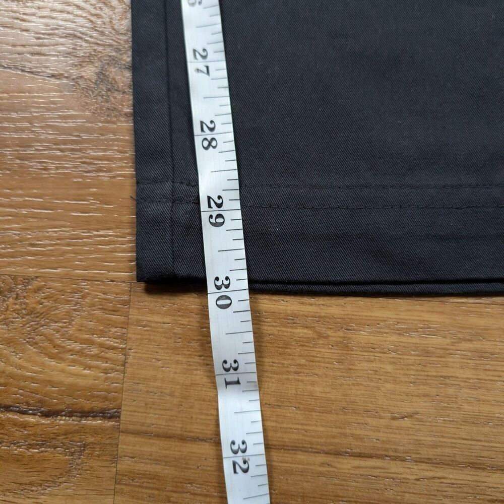 Adidas Originals Essentials Straight Leg Chino Pants Mens Size 30x30 Black - Picture 12 of 13